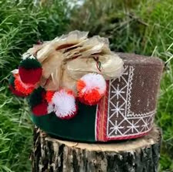 Unisex_Premium_Edition_Kinnauri_Cap_-_Traditional_Himachali_Topi_without_Flower_-_Pahadi_Topi_Himachali-_Kinnauri_Cap