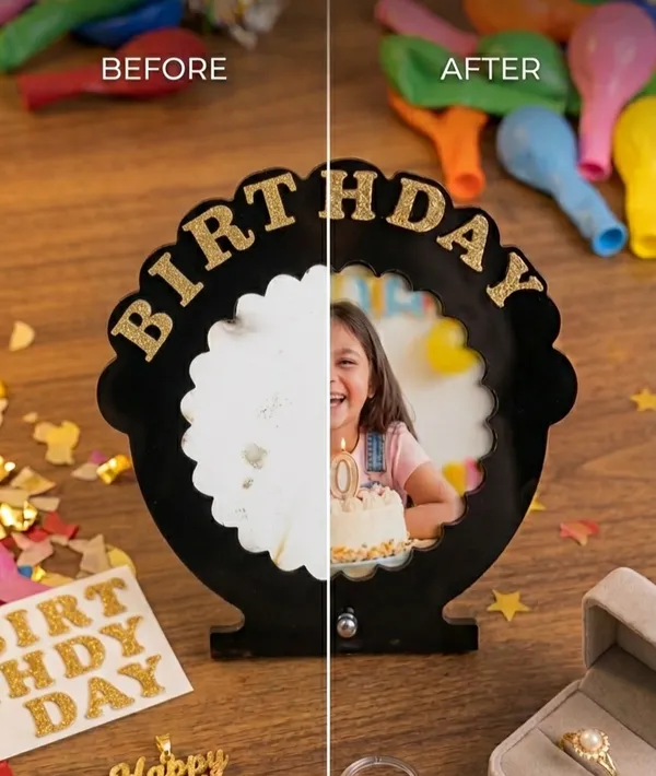 Happy_Birthday_Photo_Frame_Flower_Design_(6X6_Inches)