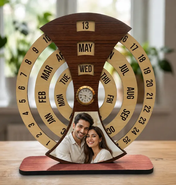 Personalized_Photo_Perpetual_Calendar_With_Heart_Design_-_12_Inches
