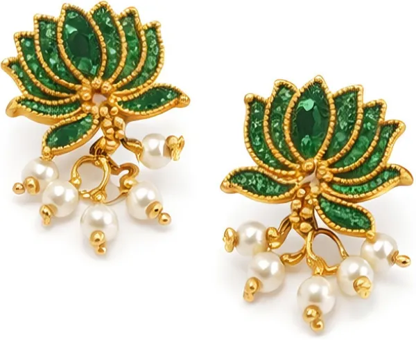 Green_Copper_Or_Alloy_Jewellery_Set