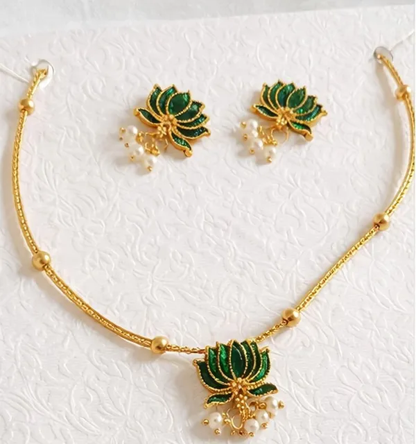 Green_Copper_Or_Alloy_Jewellery_Set