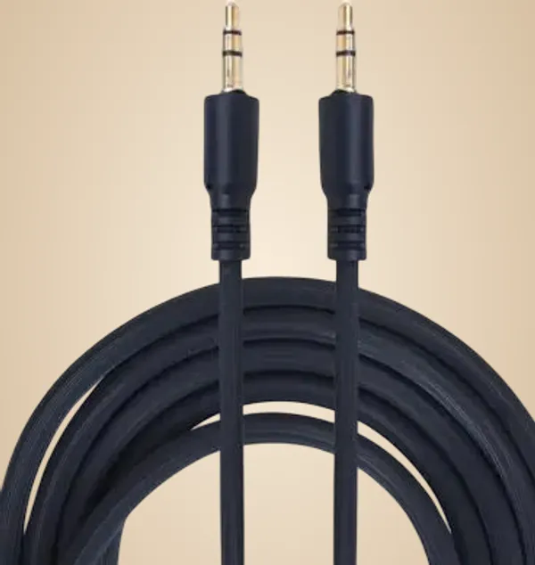 Black_Copper_Or_Pvc_Aux_Cable