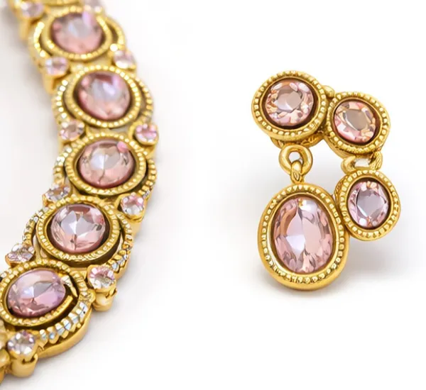 Pink_Resin_Or_Copper_Jewellery_Set
