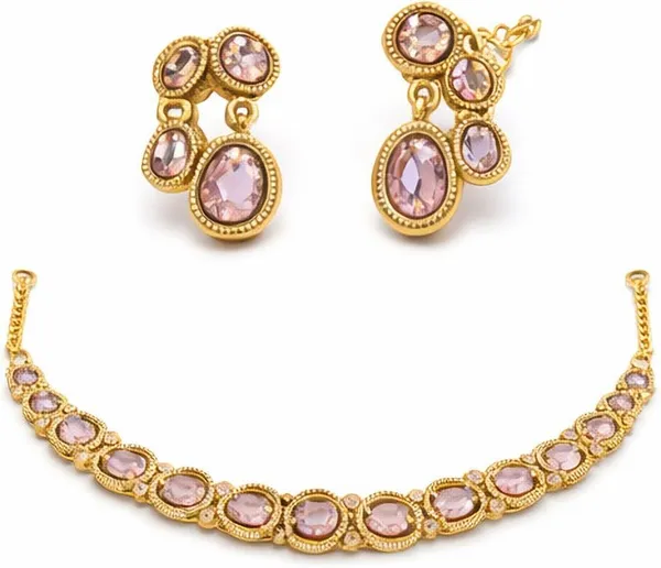 Pink_Resin_Or_Copper_Jewellery_Set