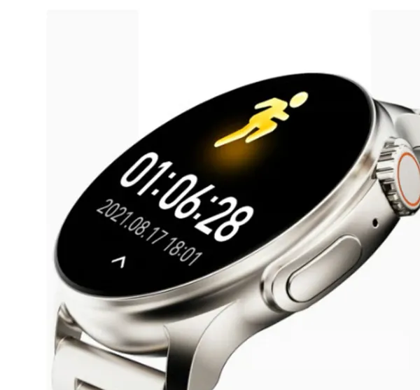 GOBOULT_CrownR_Pro_Amoled_Smart_Watch_(Silver)