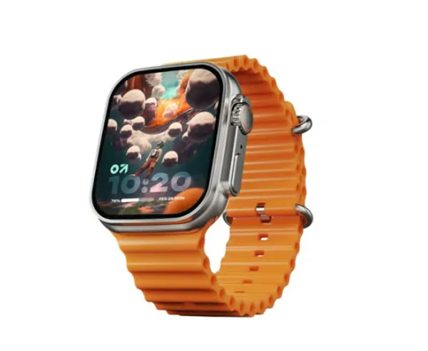 GOBOULT_Crown_BT_Calling_HD_Smart_Watch_(Orange)