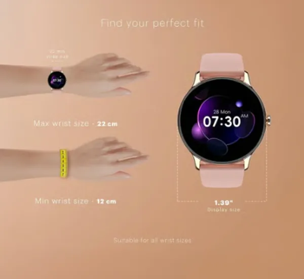 Noise_NoiseFit_Twist_Go_HD_Smart_Watch_(Rose_Pink)
