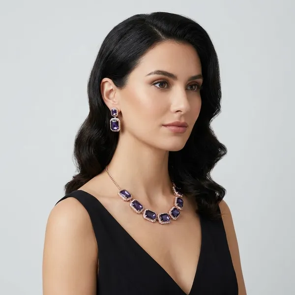 Purple_Nickel_Or_Alloy_Jewellery_Set