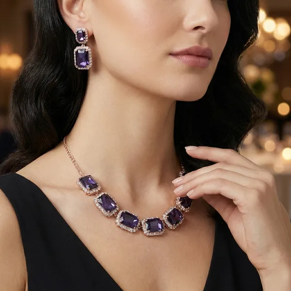 Purple_Nickel_Or_Alloy_Jewellery_Set
