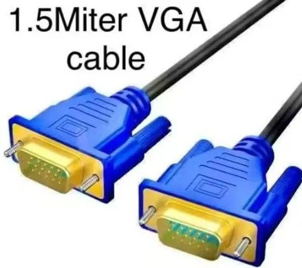 Black_Plastic_Or_Copper_Vga_Cable