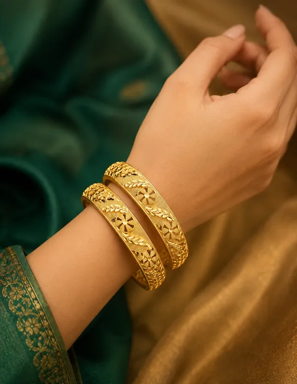 Gold_Royal_Petal_Bangles_For_Women