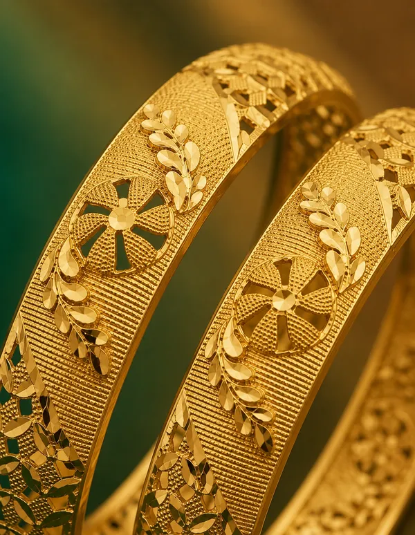 Gold_Royal_Petal_Bangles_For_Women