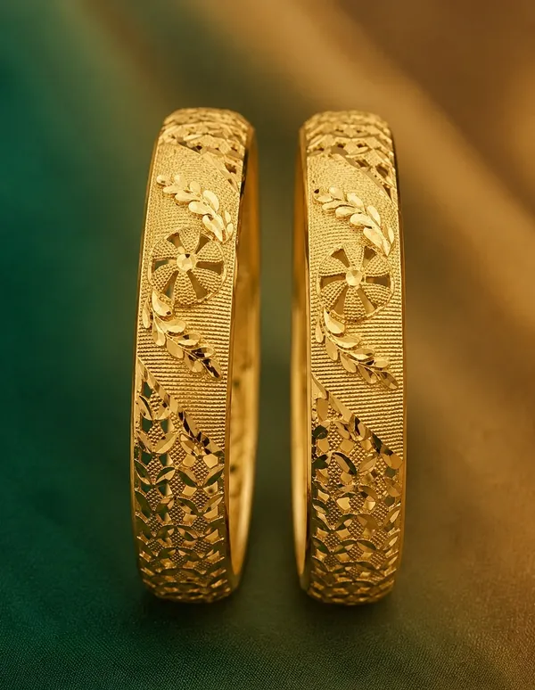 Gold_Royal_Petal_Bangles_For_Women