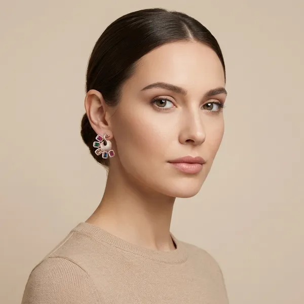 Multicolor_Stone_Studded_Statement_Earrings_For_Women