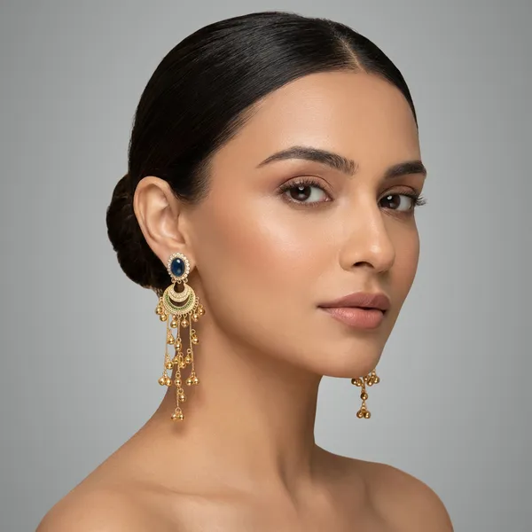 Blue_And_Gold_Traditional_Toned_Chandelier_Earrings_With_Stone_Crystal_Detailing_For_Women