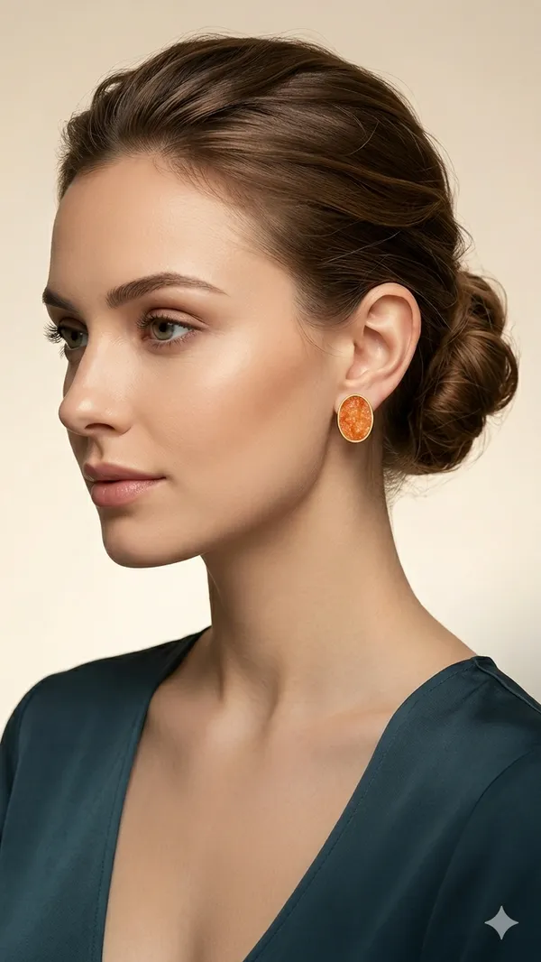 Oval_sunset_studs