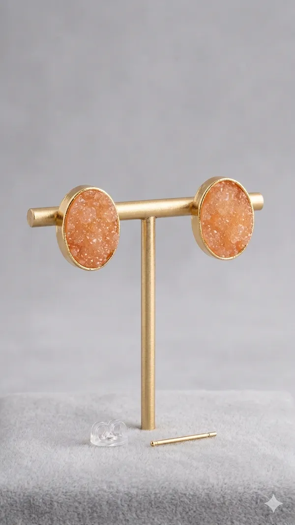 Oval_sunset_studs