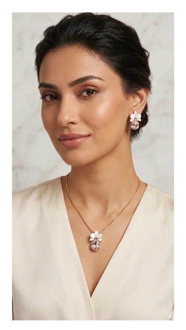 Pink_Drew_Drop_Necklace_Set