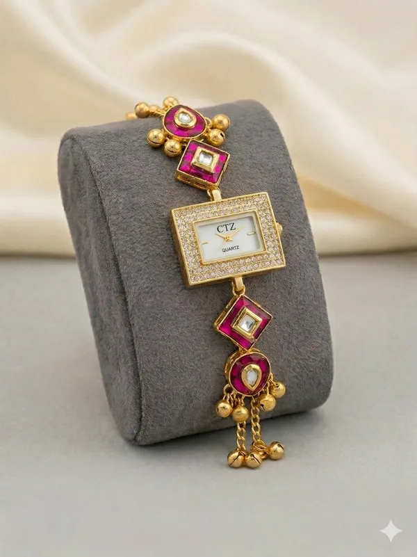 Shahi_Ruby-Tint_Jeweled_Timepiece