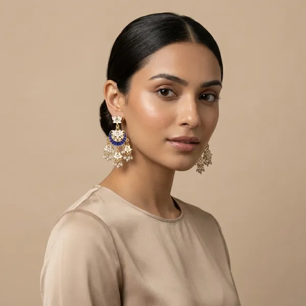 Multicolor_Lotus_Elegance_Meenakari_Chandbali_Earrings_With_Pearl_Drops_For_Women
