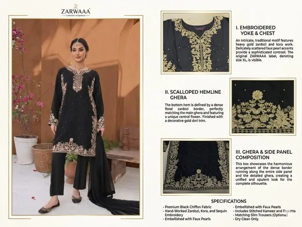 Luxury_Black_Georgette_3_Piece_Suit_Set_with_Golden_Embroidery_|_Designer_Kurta_Palazzo_Dupatta_|_Wedding_&_Festive_Wear