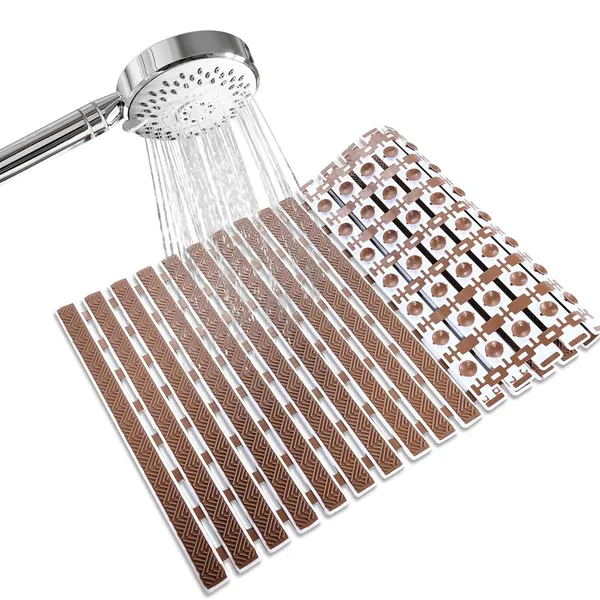 Brown_Rice_Axis_Rubber_Pvc_Anti_Skid_Shower_Mat_For_Bathroom