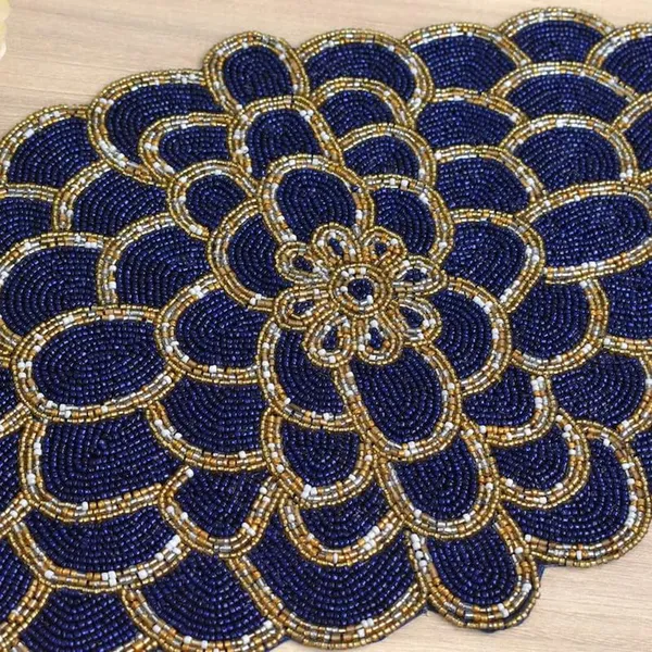 Dark_Blue_And_Gold_Made_For_You_Premium_Handcrafted_Glass_Beaded_Table_Runner_For_Dining,Tv_Unit,Centre_Table