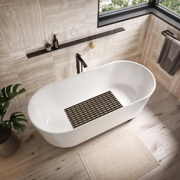 Brown_Anti_Skid_Rectangular_Rubber_Shower_Mat_For_Bathroom