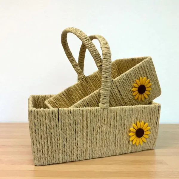 Beige_Hand_Woven_Natural_Fiber_Rope_Storage_Organiser_Basket_Set_With_Handles_For_Bathroom,Kitchen