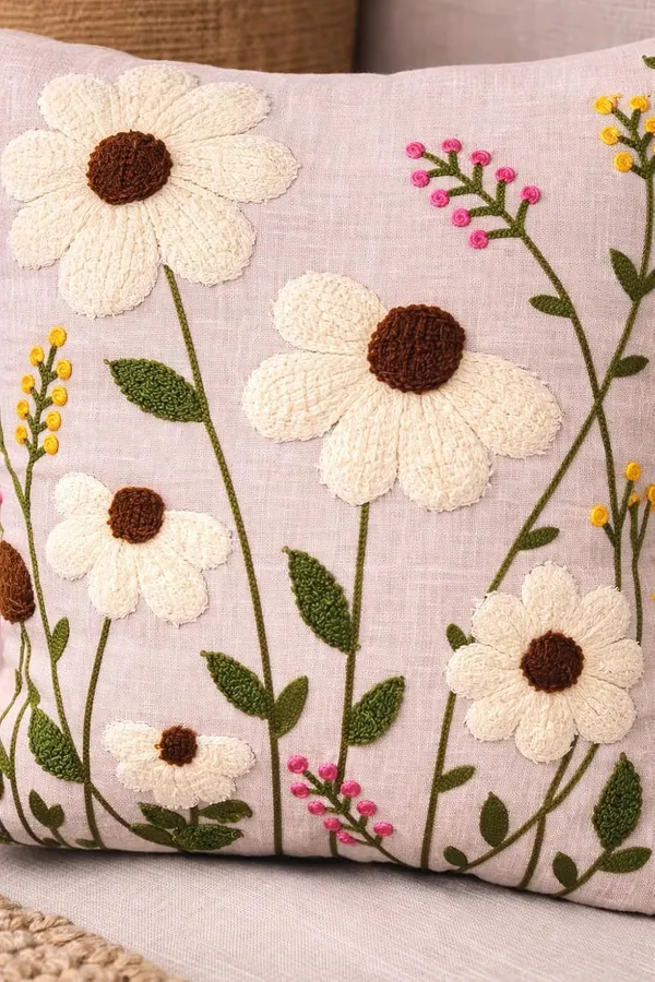 Beige_Embroidered_Design_Linen_Cushion_Cover_For_Sofa