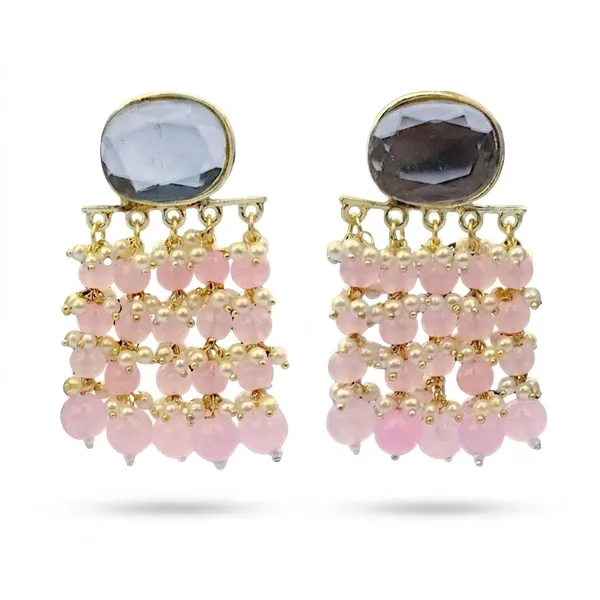 Light_Pink_Premium_Alloy_Earrings_For_Women
