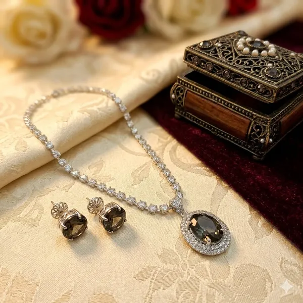 Black_Premium_Alloy_Pendant_Sets_For_Women