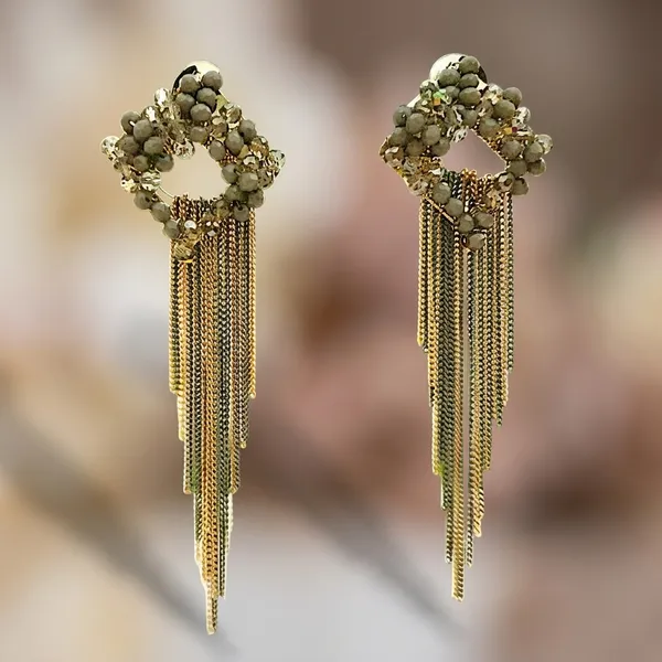 Grey_Premium_Alloy_Earrings_For_Women