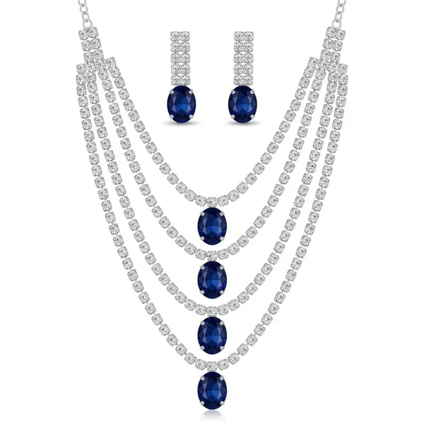 Blue_Premium_Alloy_Necklace_Sets_For_Women