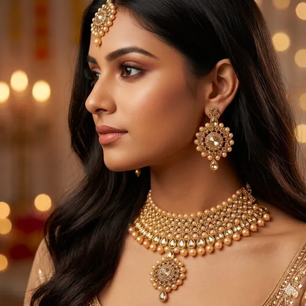 Golden_Premium_Alloy_Necklace_Sets_For_Women