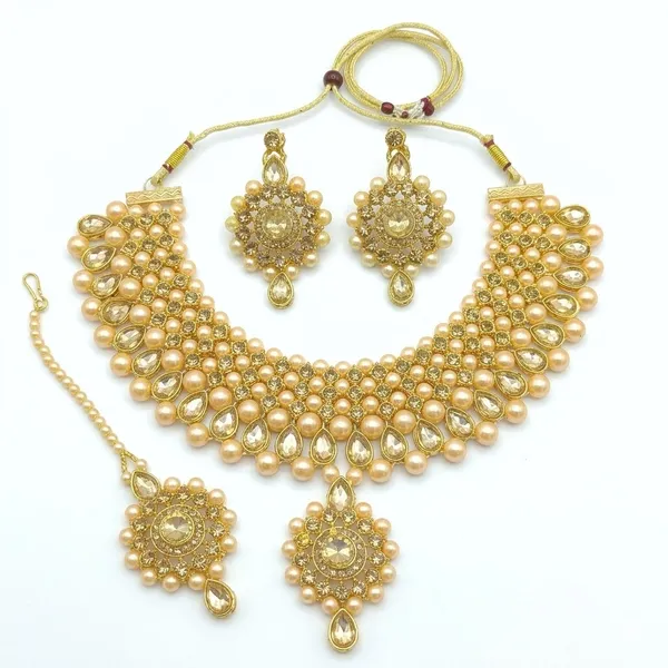 Golden_Premium_Alloy_Necklace_Sets_For_Women