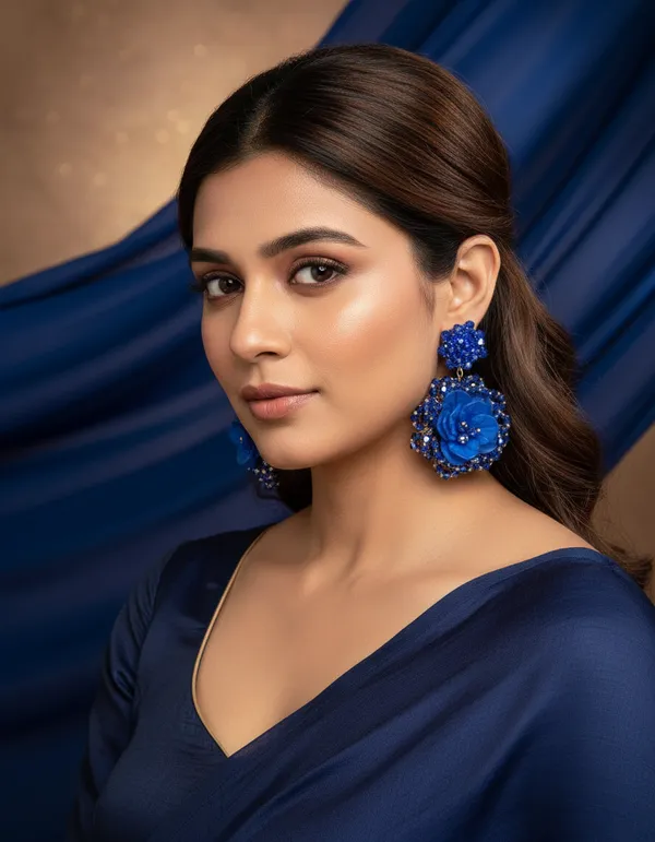 Blue_Premium_Alloy_Earrings_For_Women