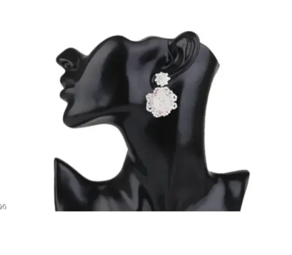 White_Premium_Alloy_Earrings_For_Women
