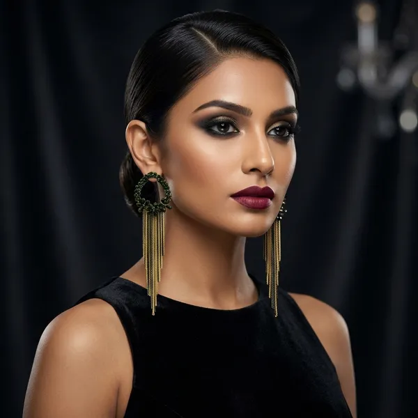 Black_Premium_Alloy_Earrings_For_Women