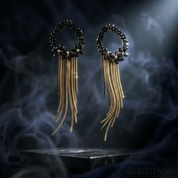 Black_Premium_Alloy_Earrings_For_Women