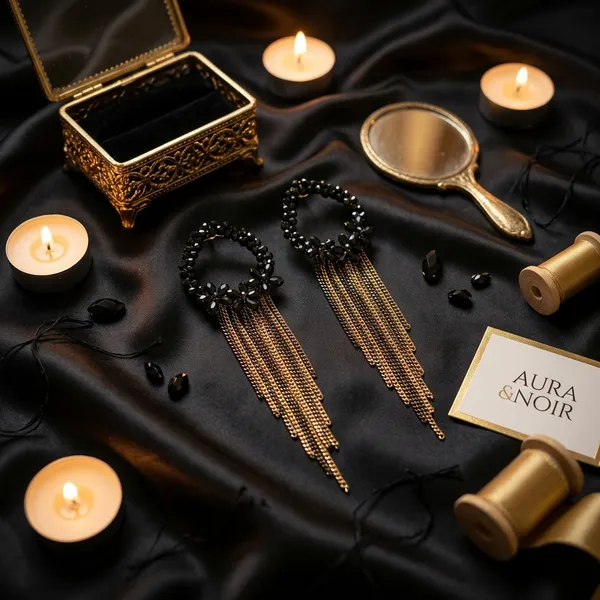 Black_Premium_Alloy_Earrings_For_Women