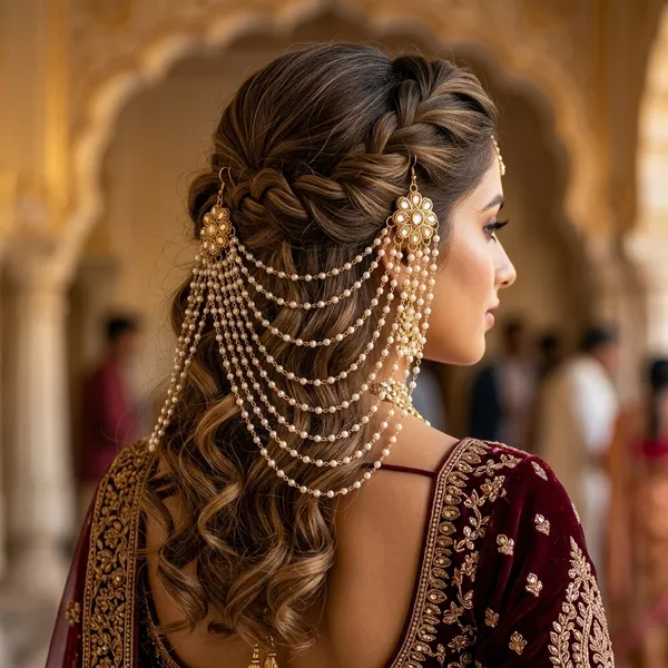 Gold_Premium_Alloy_Hair_Chain_For_Women