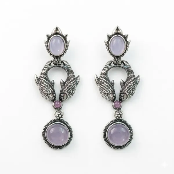 Purple_Premium_Alloy_Earrings_For_Women