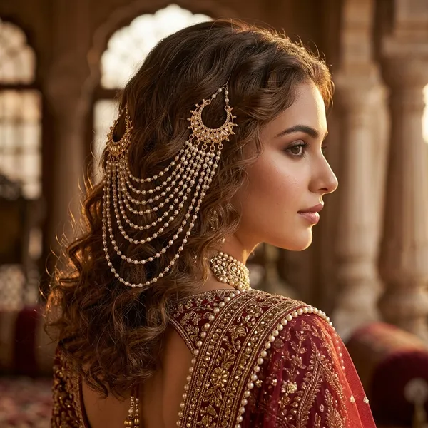 Gold_Premium_Alloy_Hair_Chain_For_Women