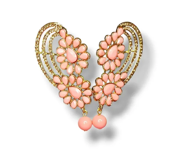 Pink_Premium_Alloy_Earrings_For_Women