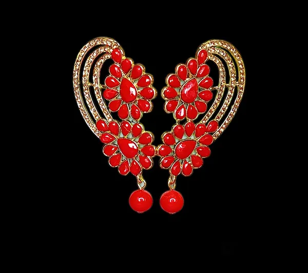 Red_And_Gold_Premium_Alloy_Earrings_For_Women