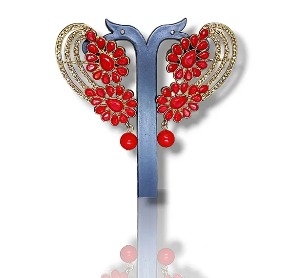 Red_And_Gold_Premium_Alloy_Earrings_For_Women
