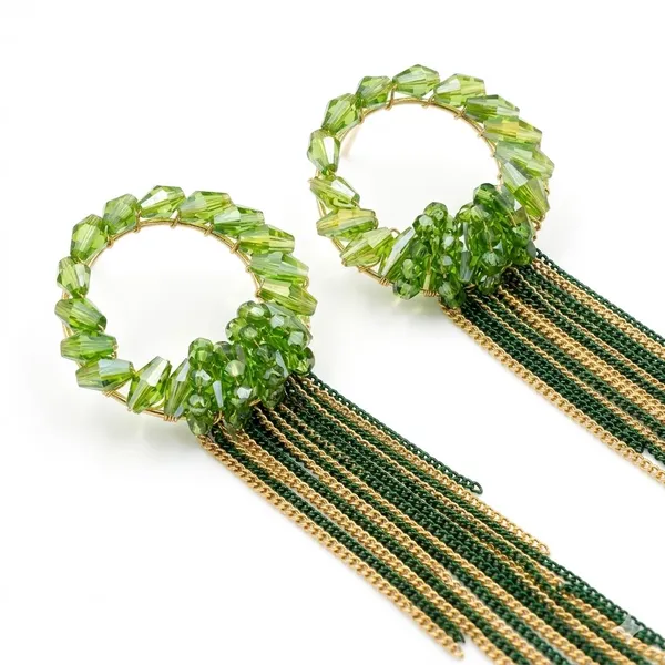 Green_Premium_Alloy_Earrings_For_Women