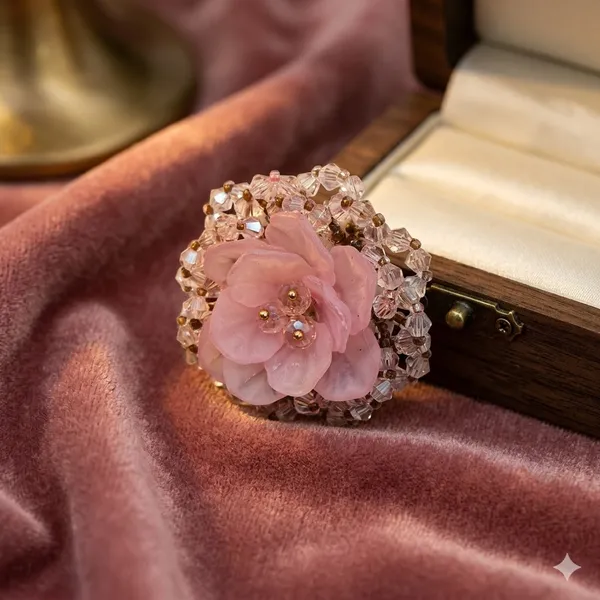 Pink_Premium_Alloy_Ring_For_Women