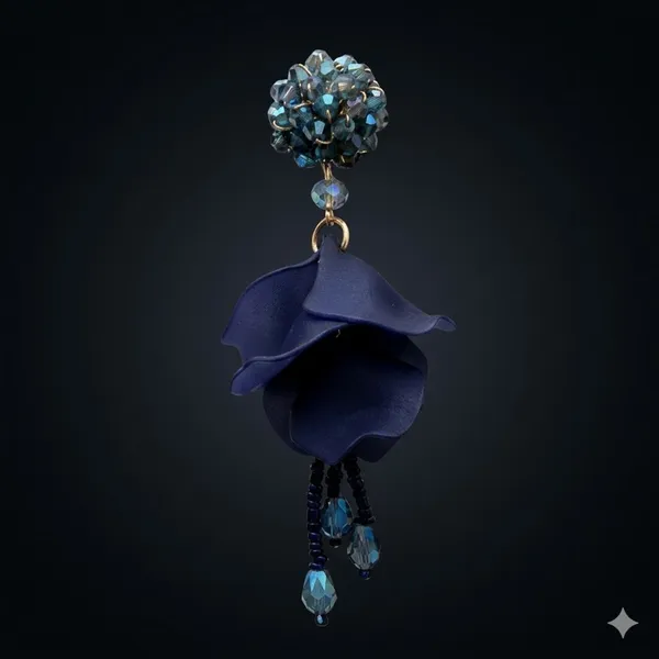 Blue_Premium_Alloy_Earrings_For_Women